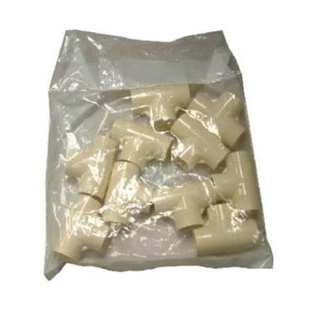 Nibco Nibco 564805 0.5 in. CPVC Pressure Tee; White - Pack of 10 564805